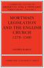 Mortmain Legislation and the English Church 1279 1500