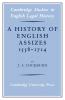 A History of English Assizes 1558 1714