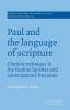 Paul and the Language of Scripture