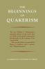 The Beginnings of Quakerism
