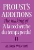 Proust's Additions