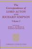 The Correspondence of Lord Acton and Richard Simpson