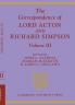 The Correspondence of Lord Acton and Richard Simpson