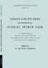Essays and Studies Presented to Stanley Arthur Cook