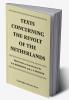 Texts Concerning the Revolt of the Netherlands