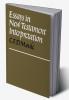 Essays in New Testament Interpretation