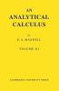 An Analytical Calculus