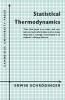 Statistical Thermodynamics