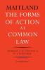 The Forms of Action at Common Law