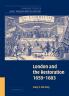 London and the Restoration 1659 1683