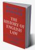 The History of English Law