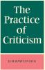 The Practice of Criticism