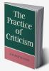 The Practice of Criticism