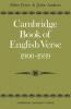 Cambridge Book of English Verse 1900 1939