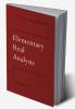 Elementary Real Analysis