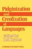 Pidginization and Creolization of Languages