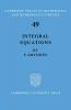Integral Equations