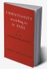 Christianity According to St Paul
