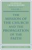 The Mission of the Church and the Propagation of the Faith