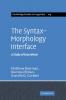 The Syntax-Morphology Interface