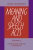 Meaning and Speech Acts