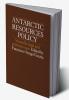 Antarctic Resources Policy