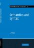 Semantics and Syntax