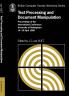 Text Processing and Document Manipulation