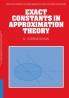 Exact Constants in Approximation Theory