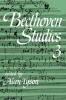 Beethoven Studies 3