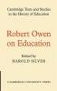 Robert Owen on Education