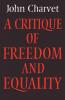 A Critique of Freedom and Equality