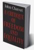 A Critique of Freedom and Equality