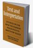 Text and Interpretation