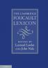 The Cambridge Foucault Lexicon