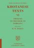 Indo-Scythian Studies Volume VI
