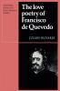 The Love Poetry of Francisco de Quevedo