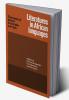 Literatures in African Languages