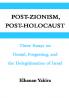 Post-Zionism Post-Holocaust
