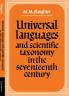 Universal Languages and Scientific Taxonomy in the Seventeenth Century