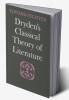Dryden's Classical Theory of Literature