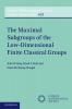 The Maximal Subgroups of the Low-Dimensional Finite Classical Groups