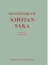 Dictionary of Khotan Saka