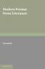 Modern Persian Prose Literature