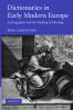 Dictionaries in Early Modern Europe