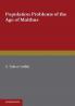 Population Problems of the Age of Malthus