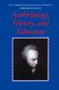 Anthropology History and Education