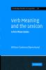 Verb Meaning and the Lexicon
