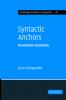 Syntactic Anchors