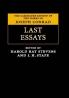 Last Essays
